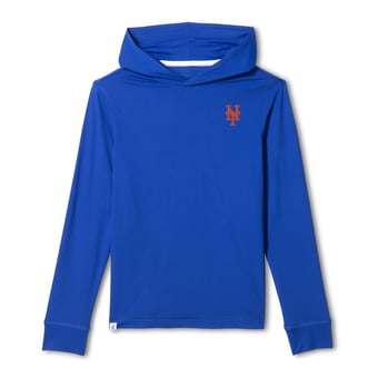 Youth Johnnie-O Royal New York Mets Durant Long Sleeve Hooded T-Shirt