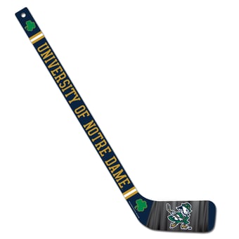 WinCraft Notre Dame Fighting Irish  Mascot Mini Wood Hockey Stick