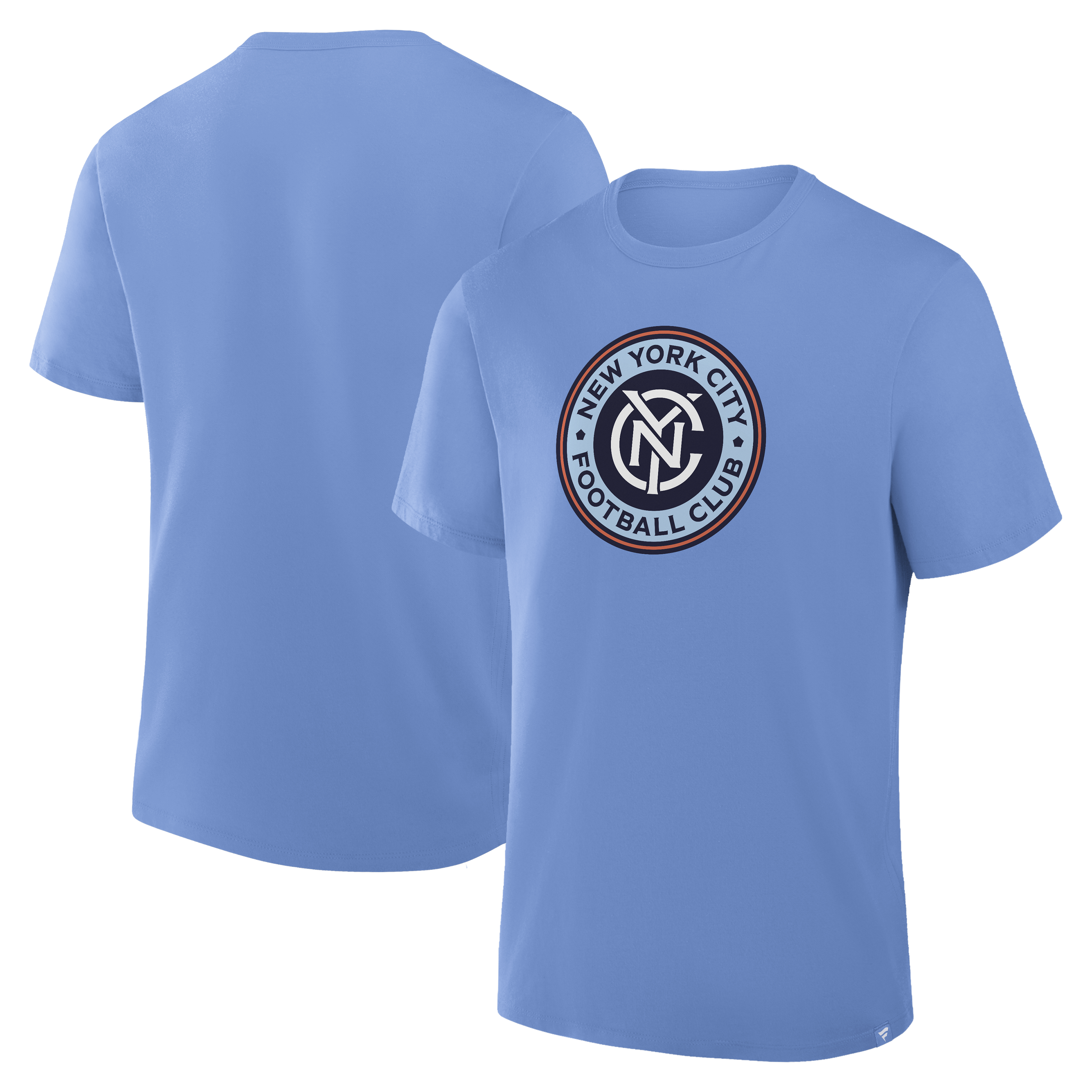 Men's Fanatics Sky Blue New York City FC Logo T-Shirt