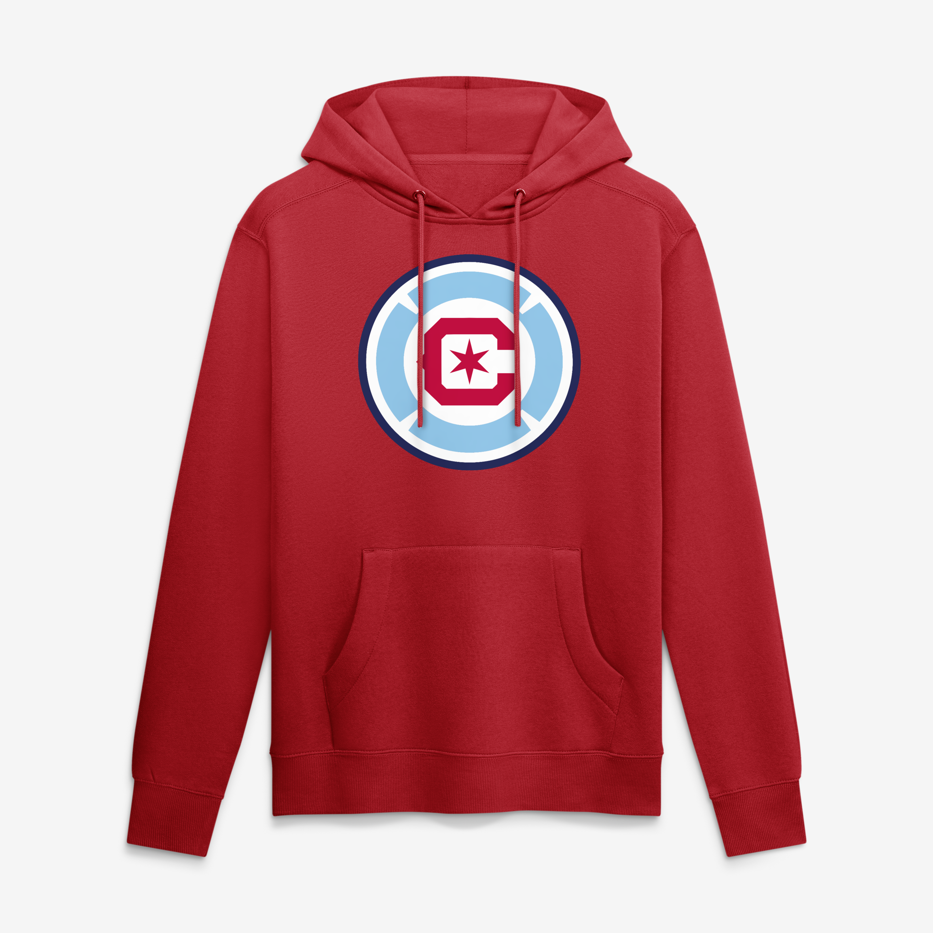 Men's Fanatics Red Chicago Fire Legacy Fleece Hoodie