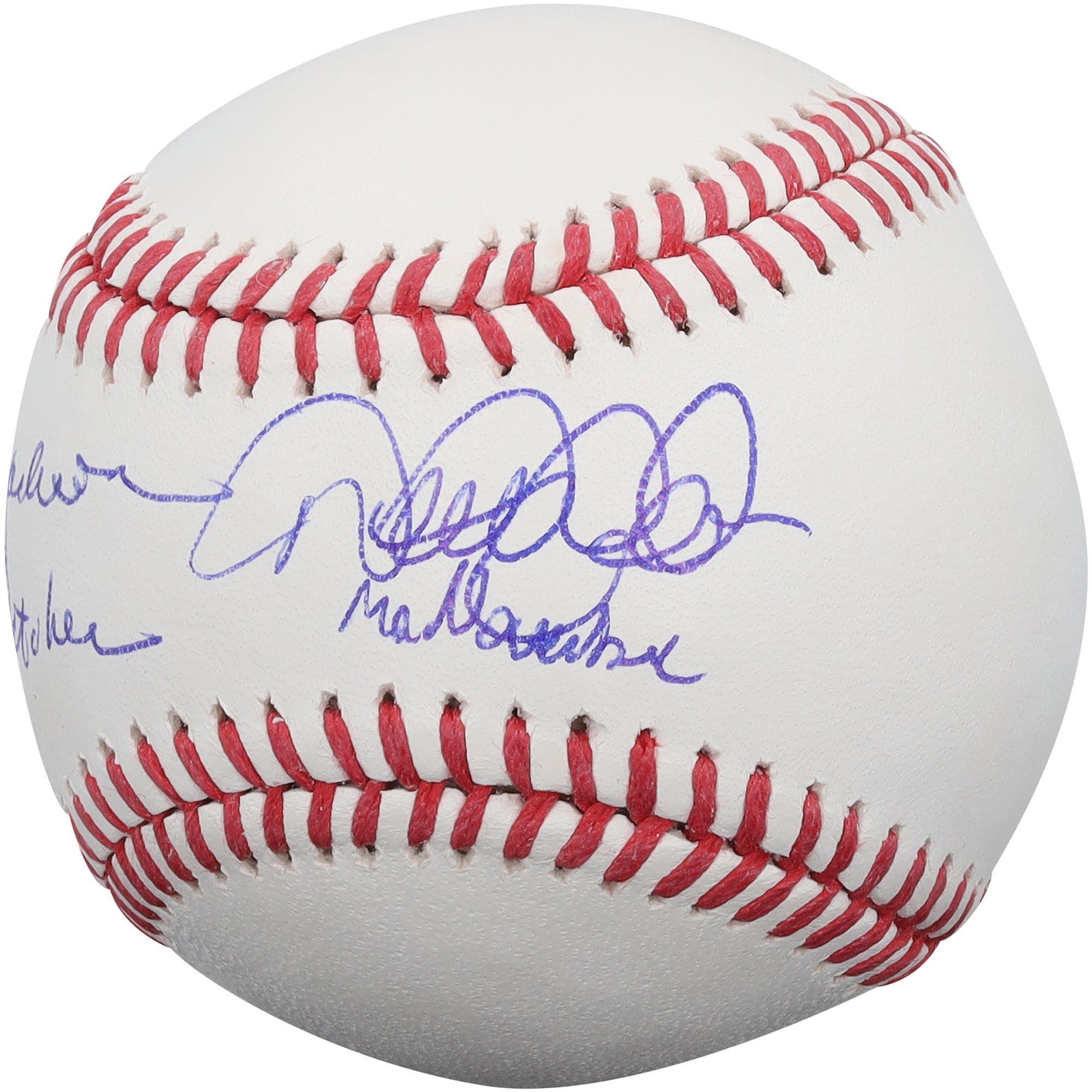 Derek Jeter & Reggie Jackson New York Yankees Autographed Baseball with Multiple Inscriptions