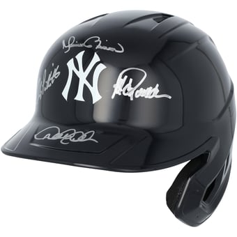 Derek Jeter, Jorge Posada, Andy Pettitte & Mariano Rivera New York Yankees Autographed Replica Batting Helmet