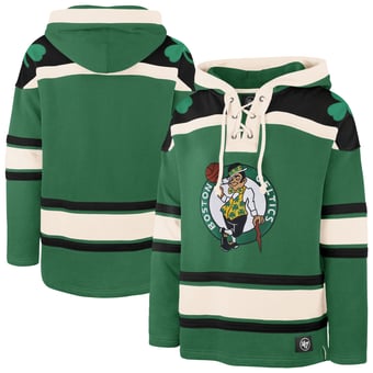 Men's '47 Green Boston Celtics Big & Tall Lacer Hoodie