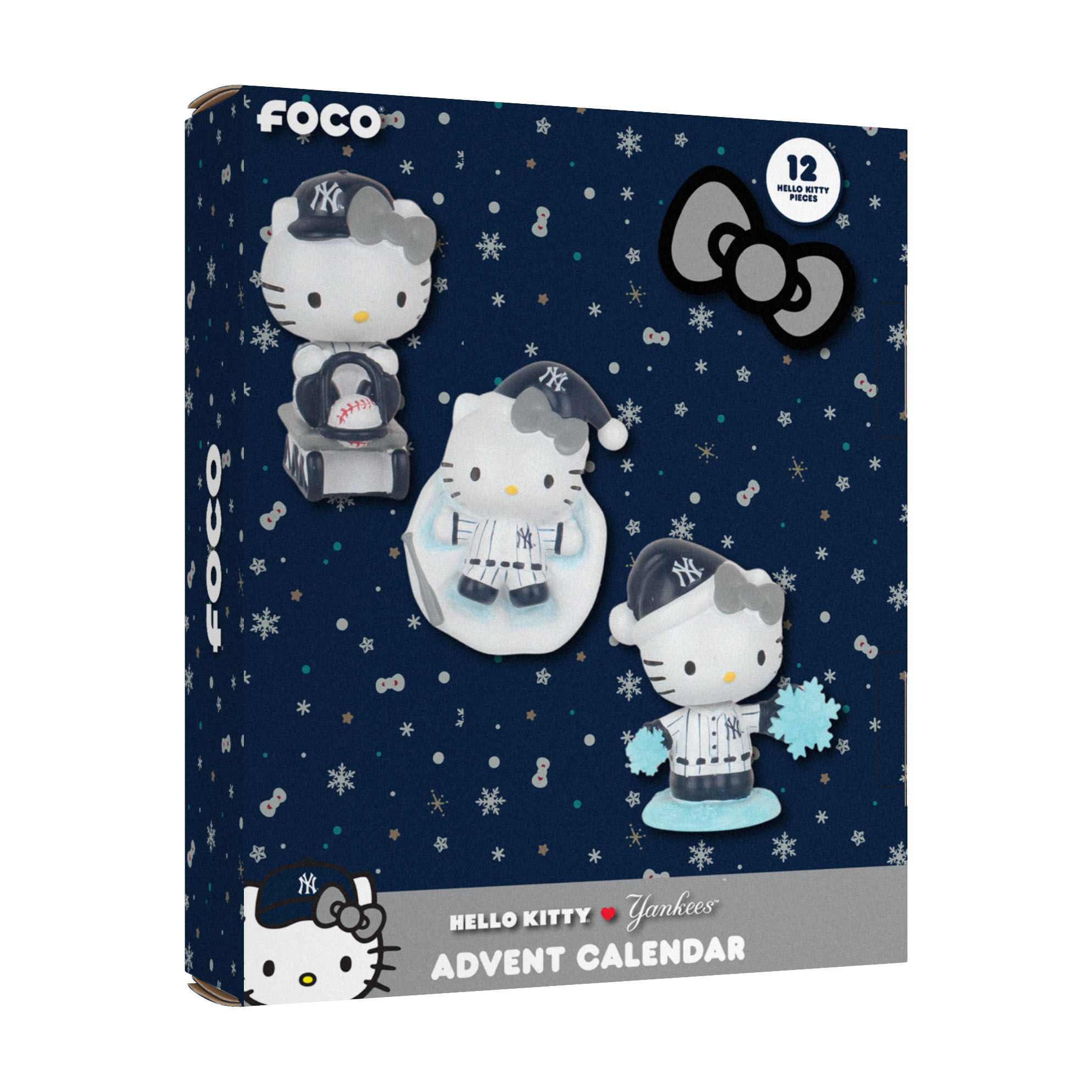 FOCO New York Yankees Hello Kitty Advent Calendar