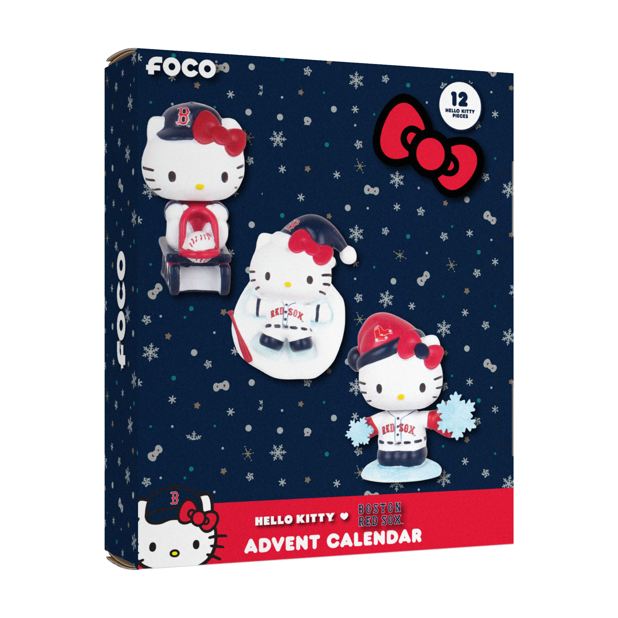FOCO Boston Red Sox Hello Kitty Advent Calendar