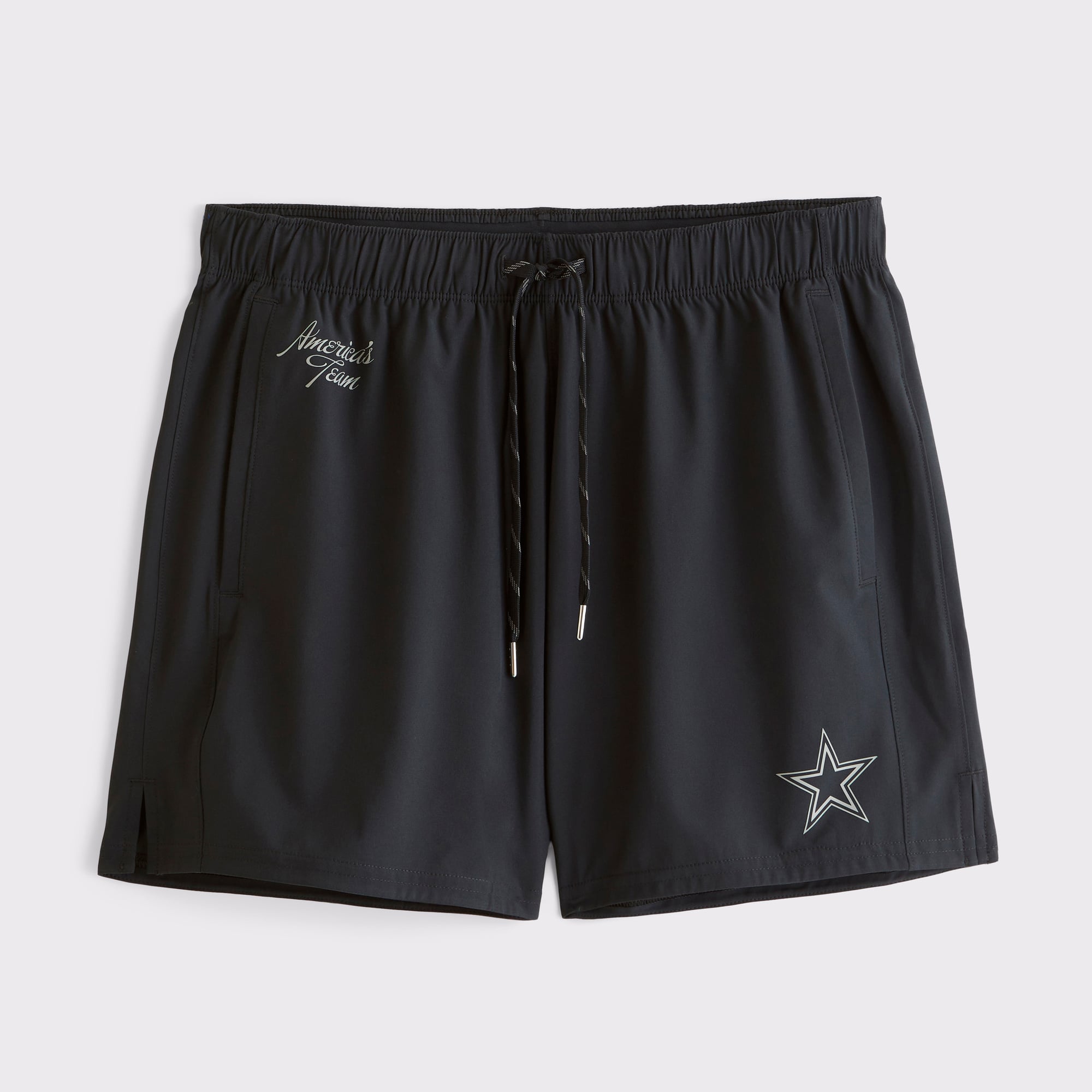 Schwarze Dallas Cowboys YPB 5" Trainingsshorts von Abercrombie & Fitch für Herren
