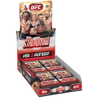 2026 Topps Stadium Club UFC Factory Sealed Hobby Box