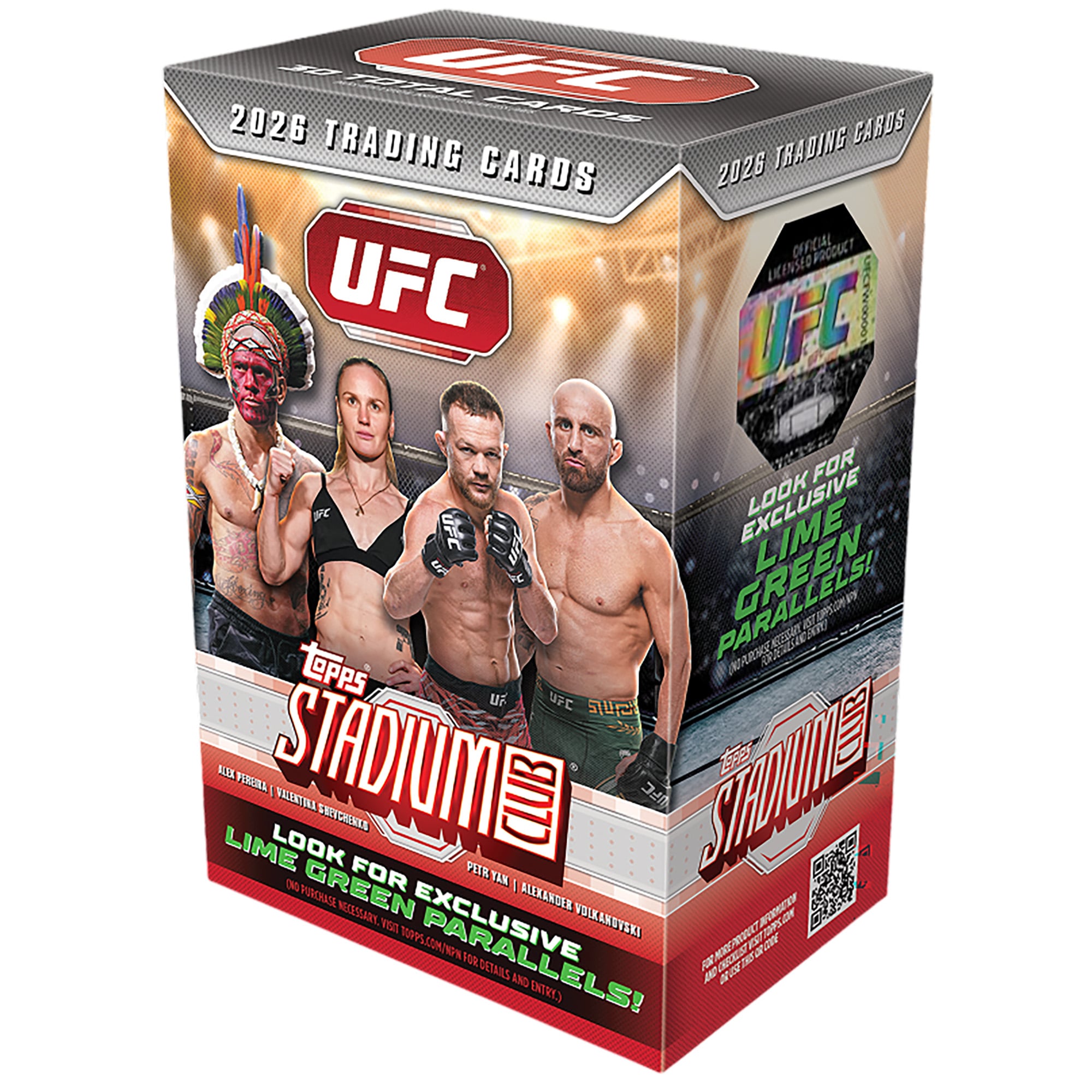 2026 Topps Stadium Club UFC Factory Sealed Value Box