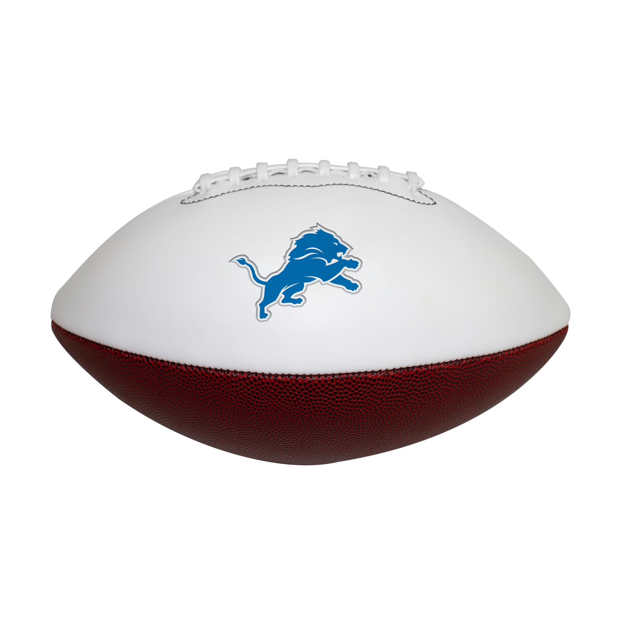 Logo Brands Detroit Lions Full Size Autograph Football