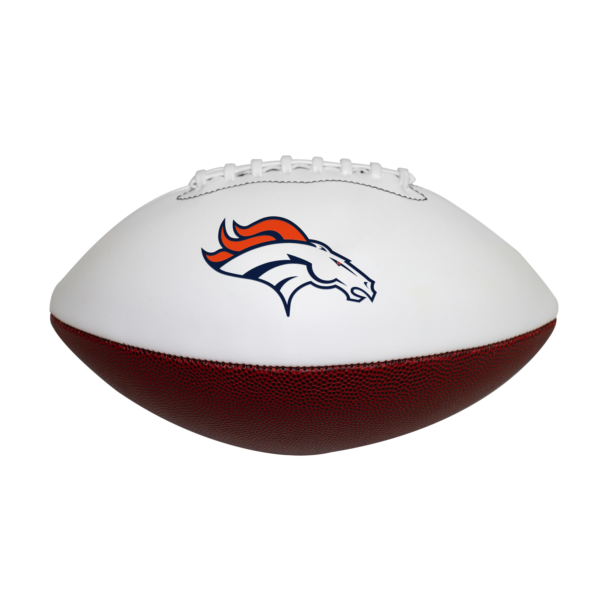 Logo Brands Denver Broncos Full Size Autograph Football
