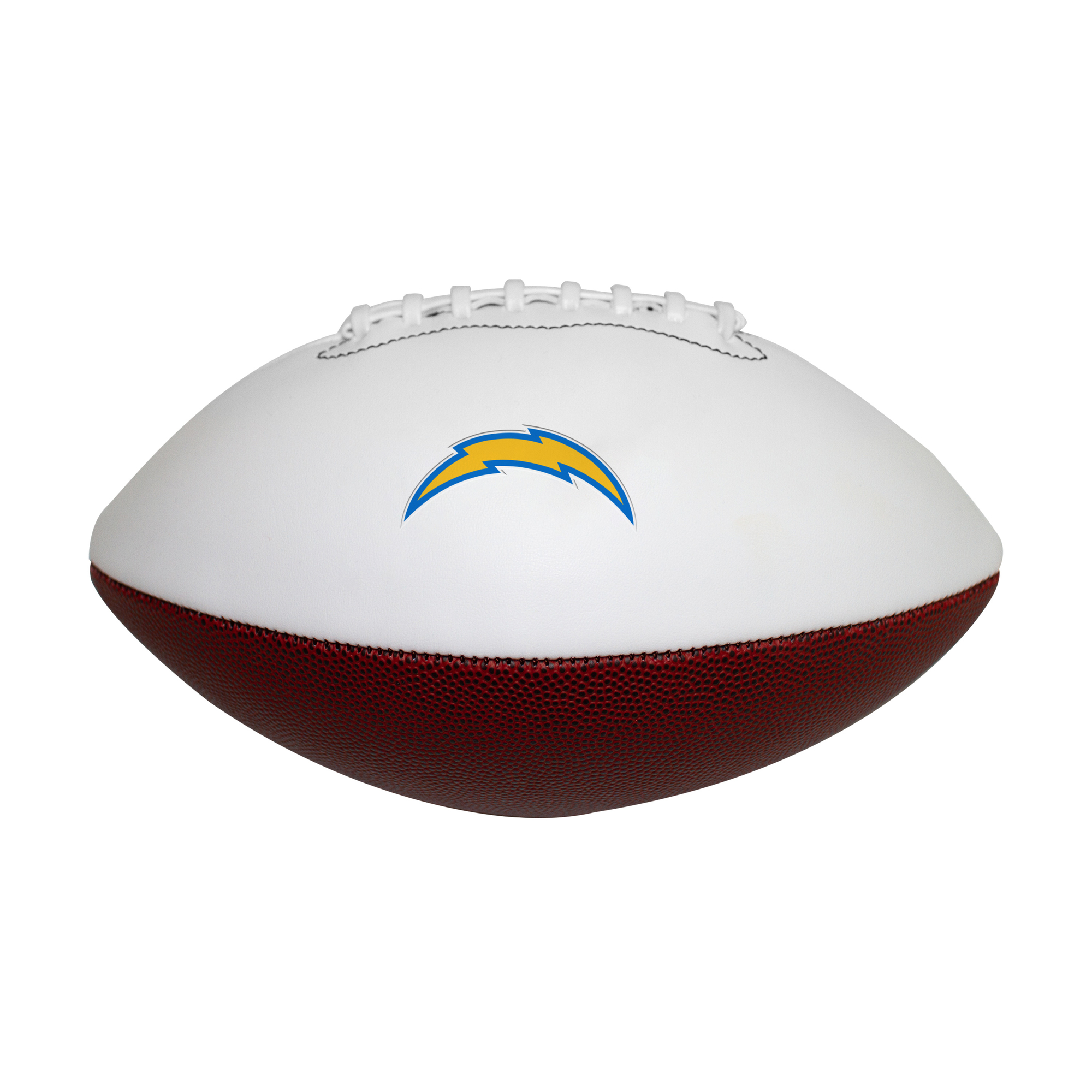 Logo Brands Los Angeles Chargers Full Size Autograph Football