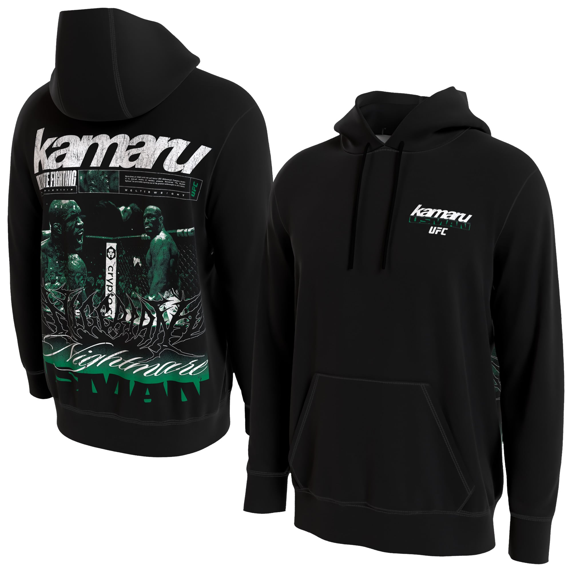 Men's ProSphere Black Kamaru Usman UFC Hoodie