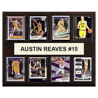 Austin Reaves Los Angeles Lakers 12" x 15" Trading Card Plaque