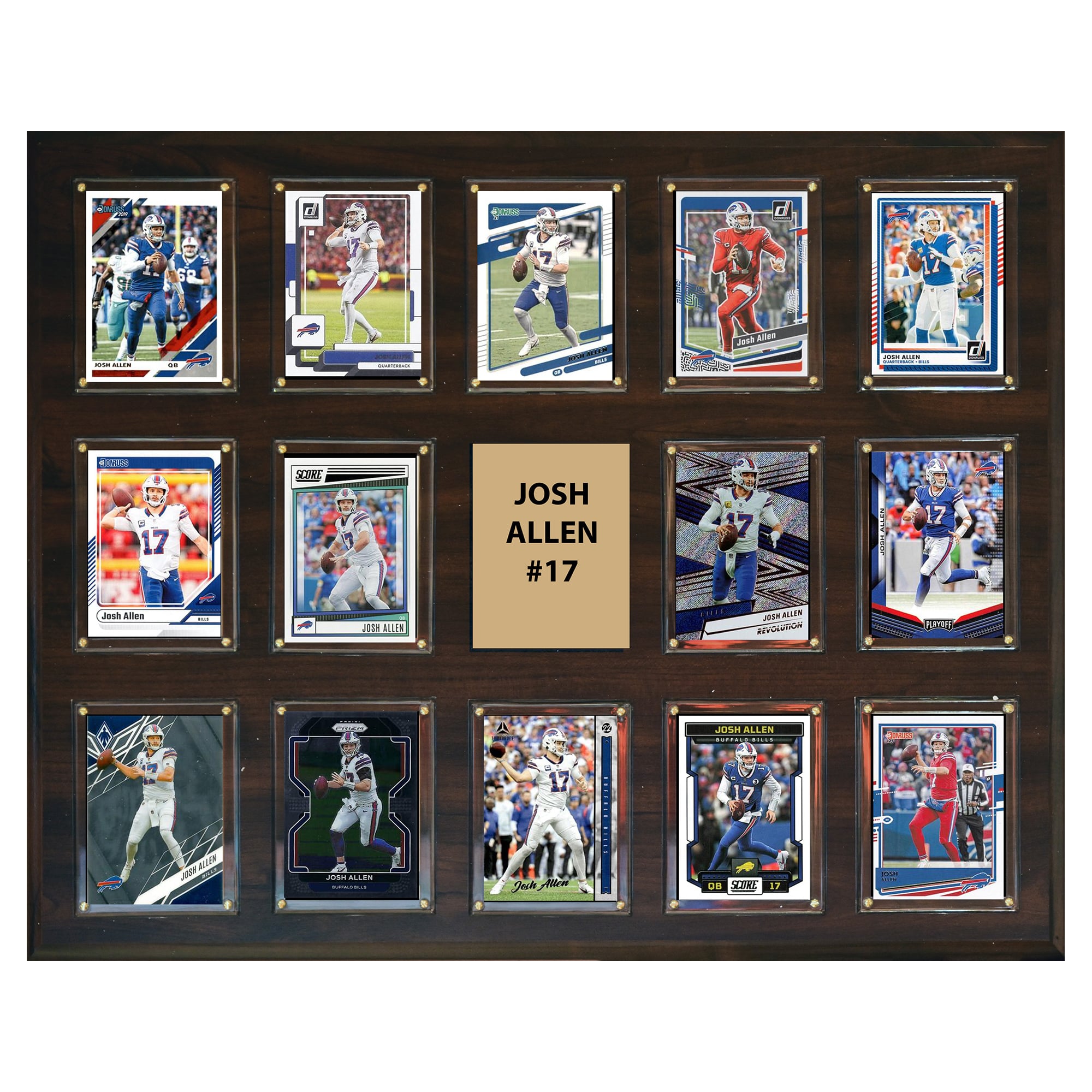 Josh Allen Buffalo Bills 16" x 20" Trading Card Plaque
