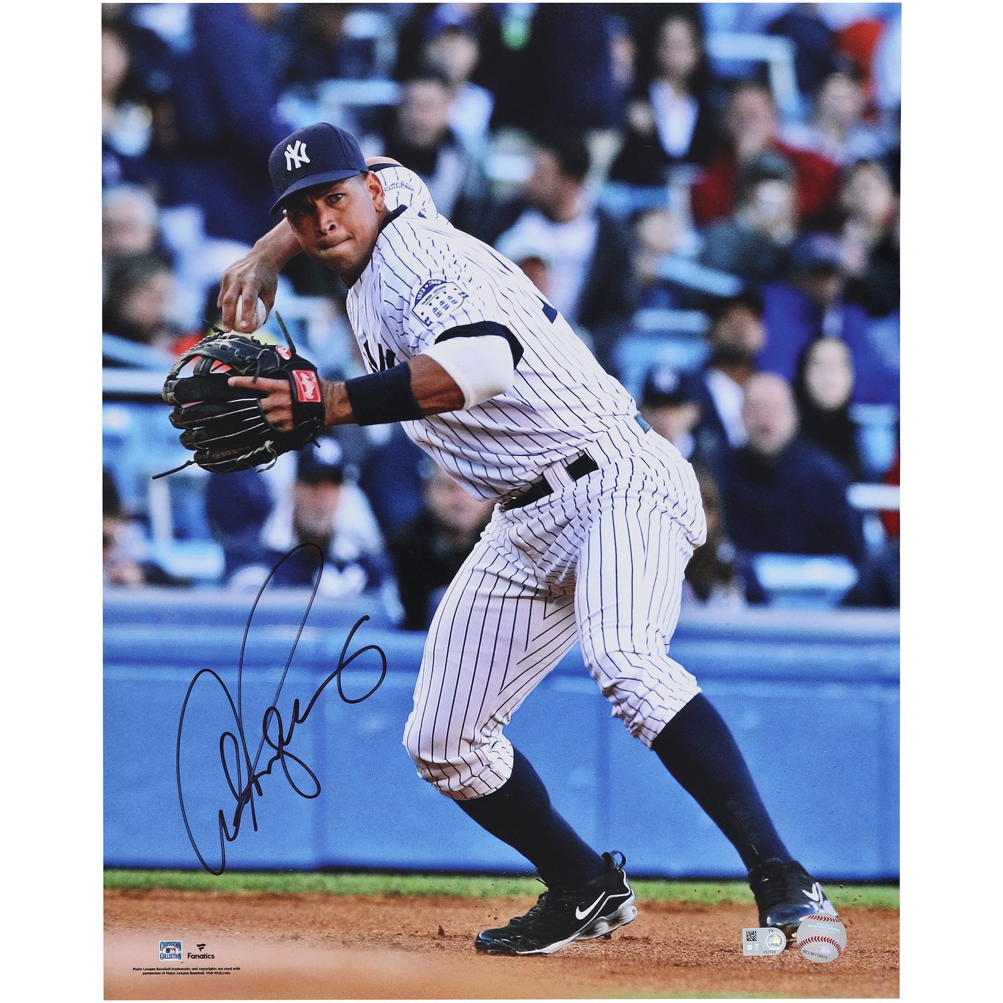 Alex Rodriguez New York Yankees Autographed 16" x 20" Photograph