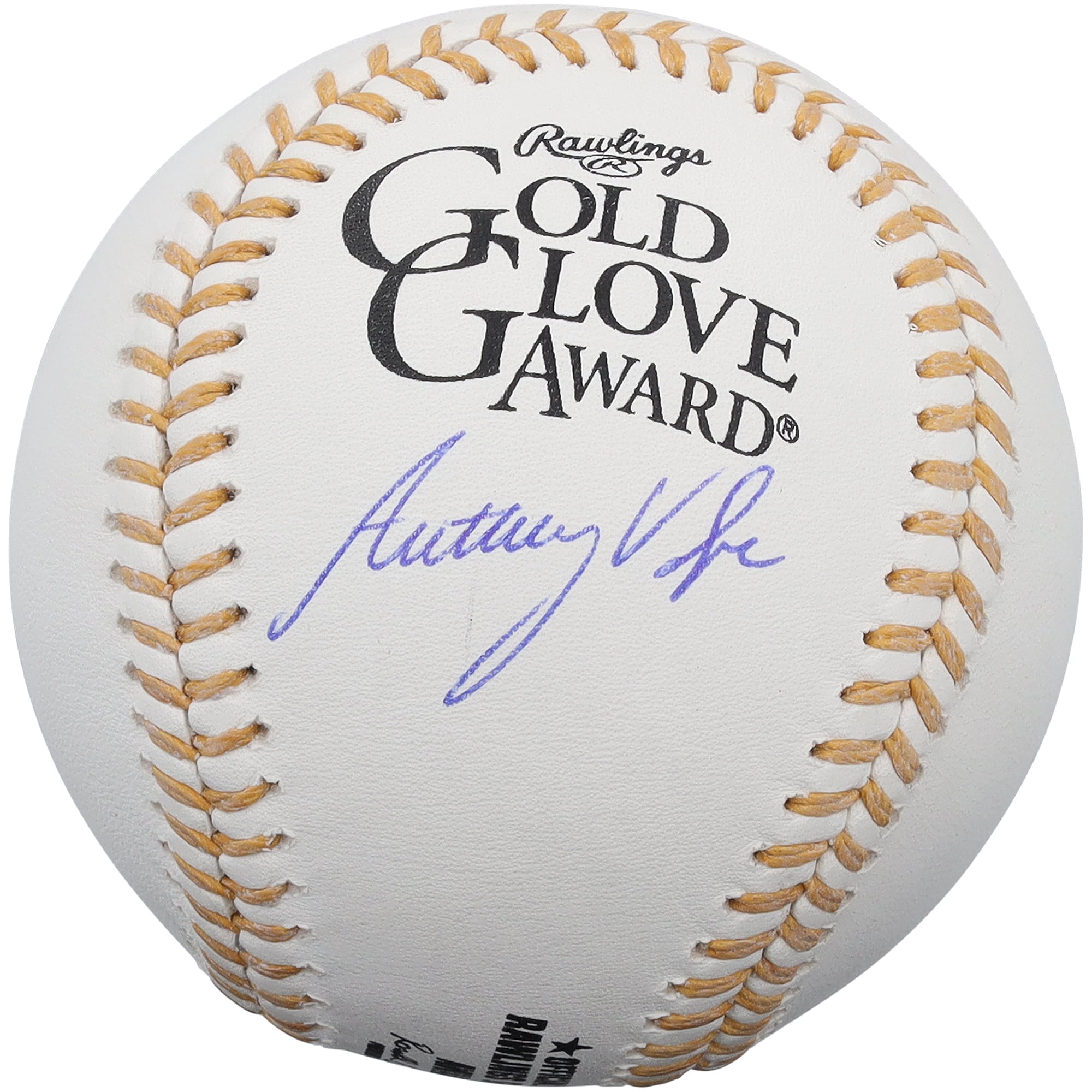 Anthony Volpe New York Yankees Autographed Gold Glove Logo Baseball