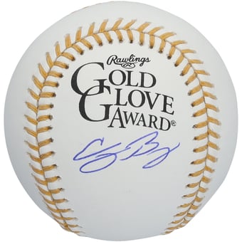 Cody Bellinger New York Yankees Autographed Gold Glove Logo Baseball