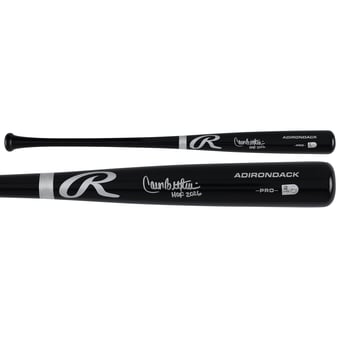 Carlos Beltran New York Mets Autographed Black Rawlings Pro Bat with "HOF 2026" Inscription