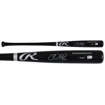Chase Utley Philadelphia Phillies Autographed Black Rawlings Pro Bat
