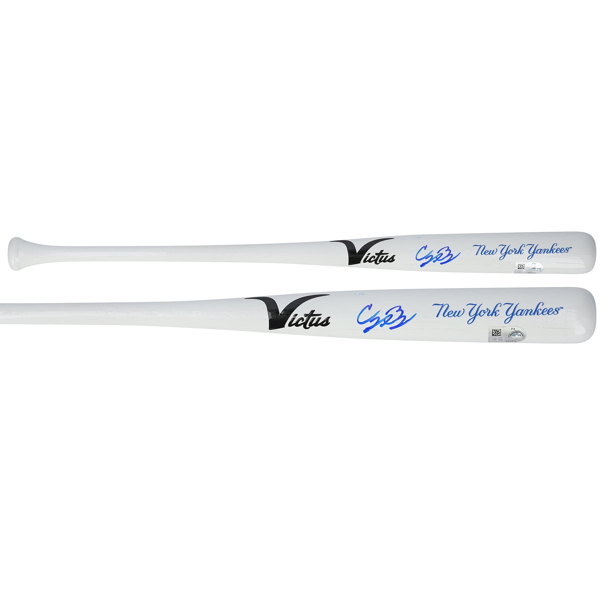 Cody Bellinger New York Yankees Autographed Victus Team ID Mini Bat