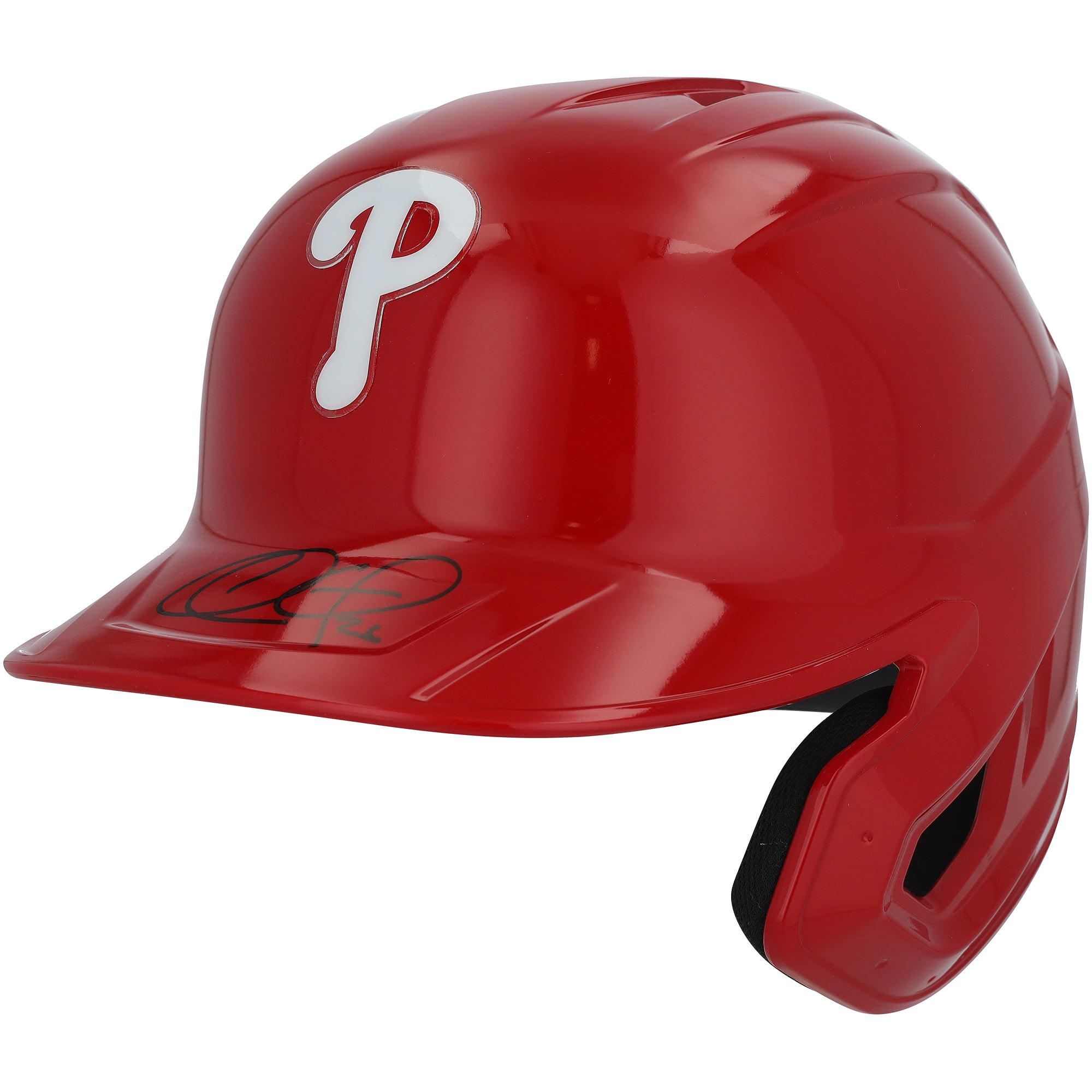 Chase Utley Philadelphia Phillies Autographed Rawlings Mach Pro Replica Batting Helmet
