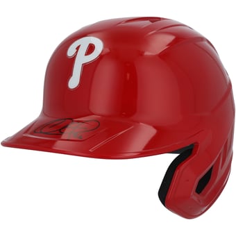 Chase Utley Philadelphia Phillies Autographed Rawlings Mach Pro Replica Batting Helmet