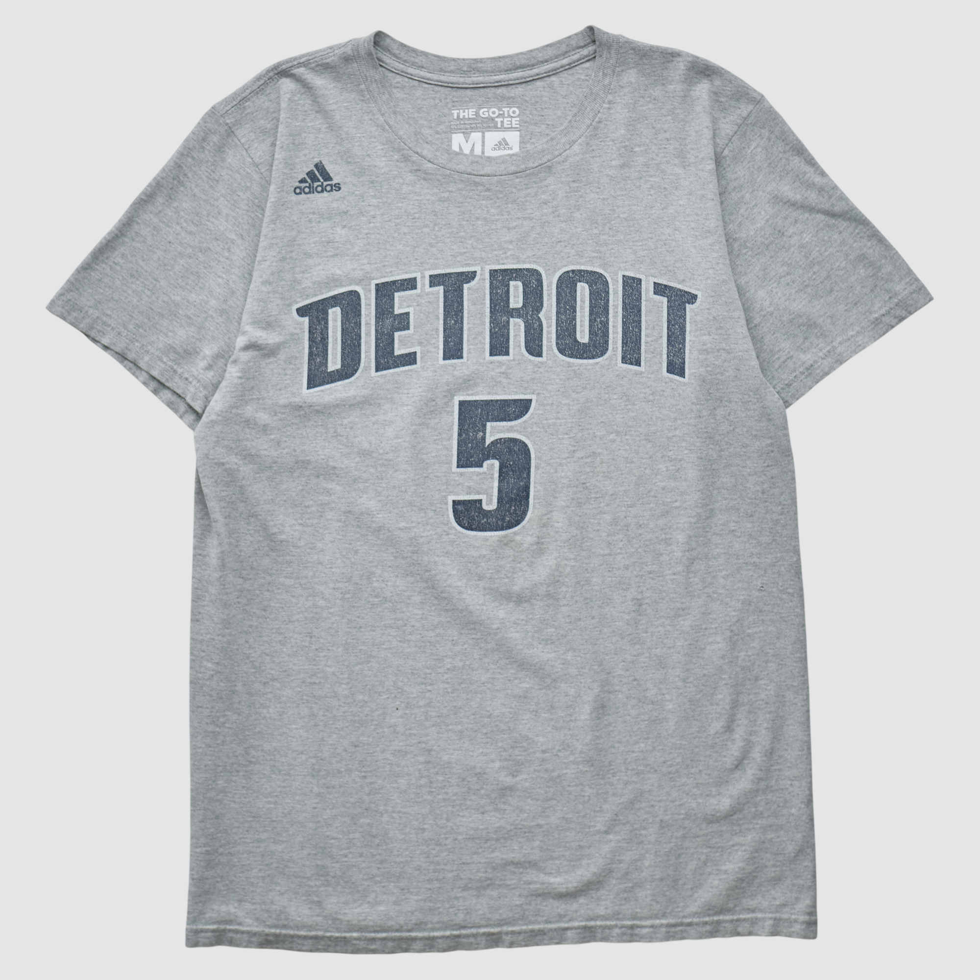 Detroit Tigers Adidas 2010s T-shirt - Gray - XS by Fanatics Real Vintage