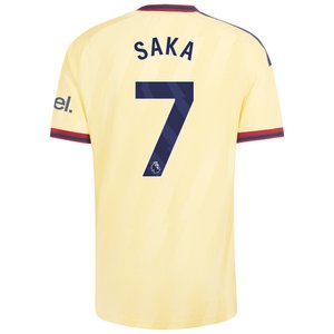 Maillot Third Authentic Arsenal adidas 2026-27 avec flocage Saka 7, vue 4