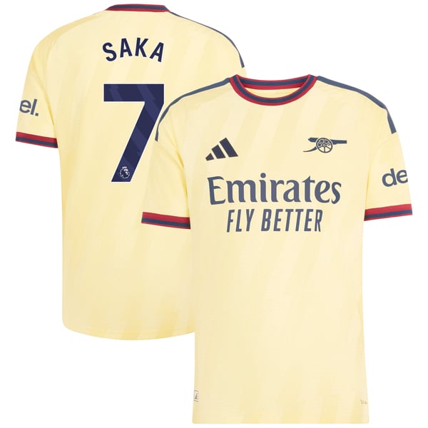 Maillot Third Authentic Arsenal adidas 2026-27 avec flocage Saka 7
