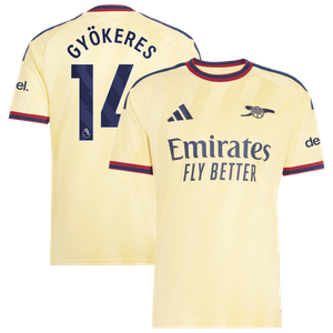 Maillot Third Arsenal adidas 2026-27 avec flocage Gyökeres 14, vue 2