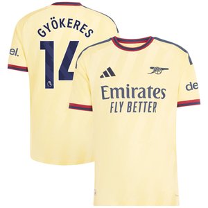 Maillot Third Authentic Arsenal adidas 2026-27 avec flocage Gyökeres 14, vue 2