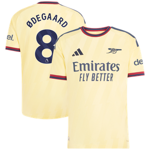Maillot Third Authentic Arsenal adidas 2026-27 avec flocage Ødegaard 8, vue 2