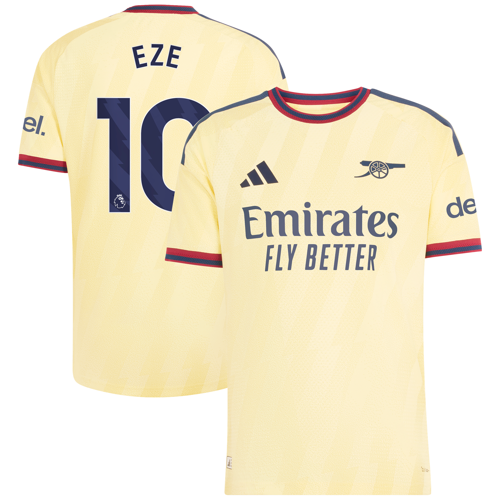Maillot Third Authentic Arsenal adidas 2026-27 avec flocage Eze 10