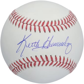 Keith Hernandez New York Mets Autographed Baseball
