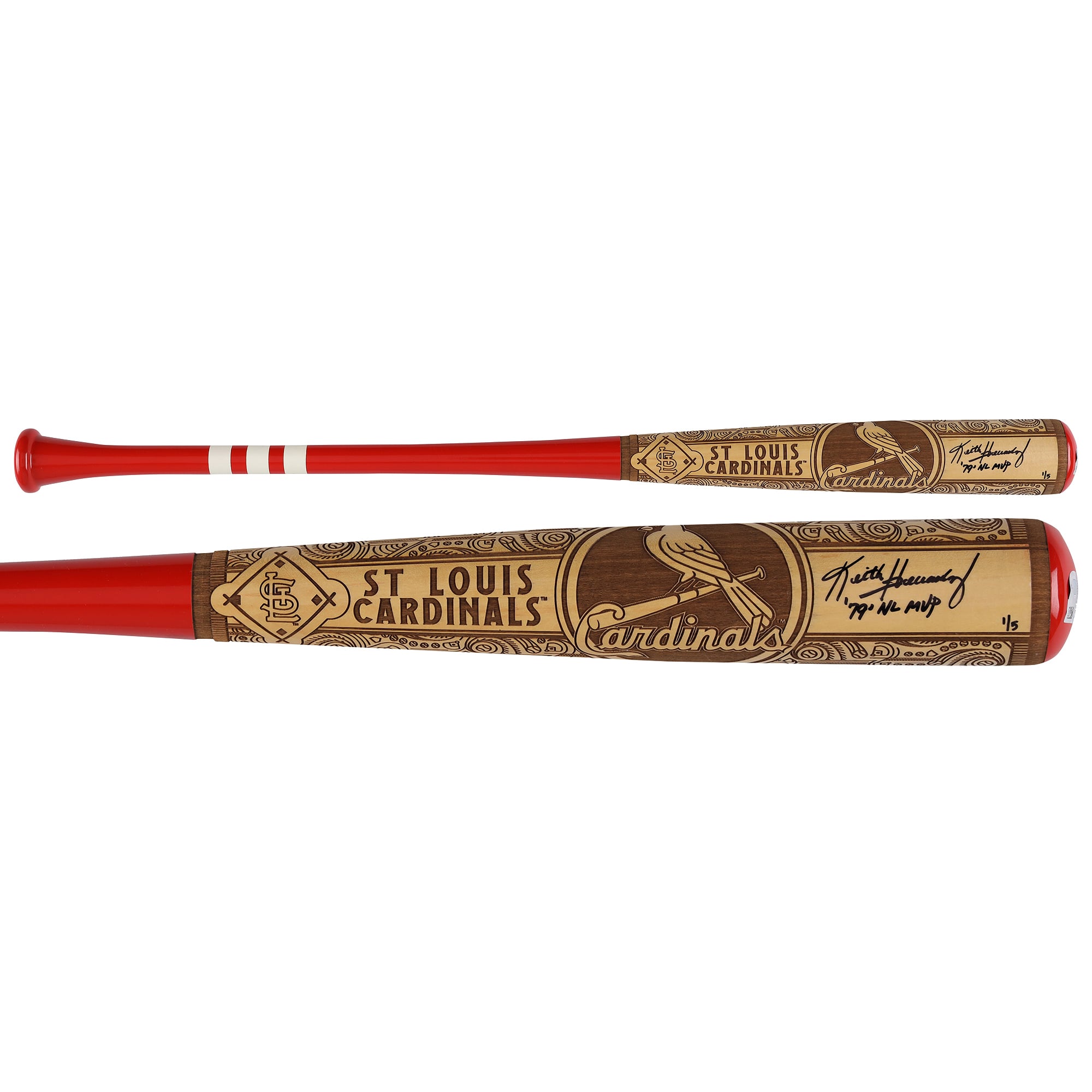 Keith Hernandez St. Louis Cardinals Autographed Pillbox Bat Company Bat with "79 NL MVP" Inscription