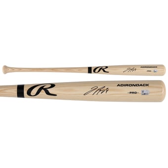 Jose Reyes New York Mets Autographed Blonde Rawlings Pro Bat