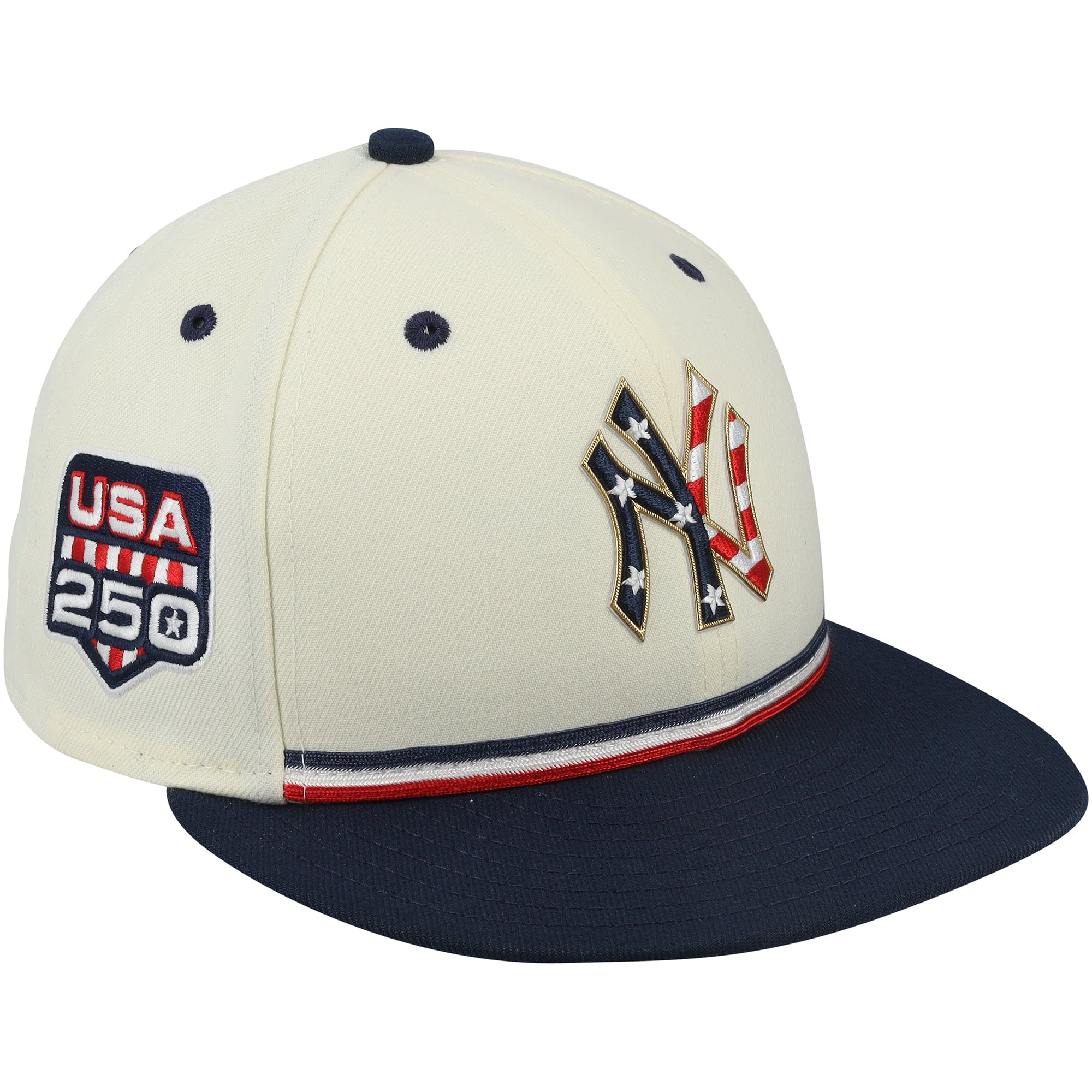Anthony Volpe New York Yankees Game-Used #11 Cream/Navy Cap vs. Minnesota Twins on July 4, 2026