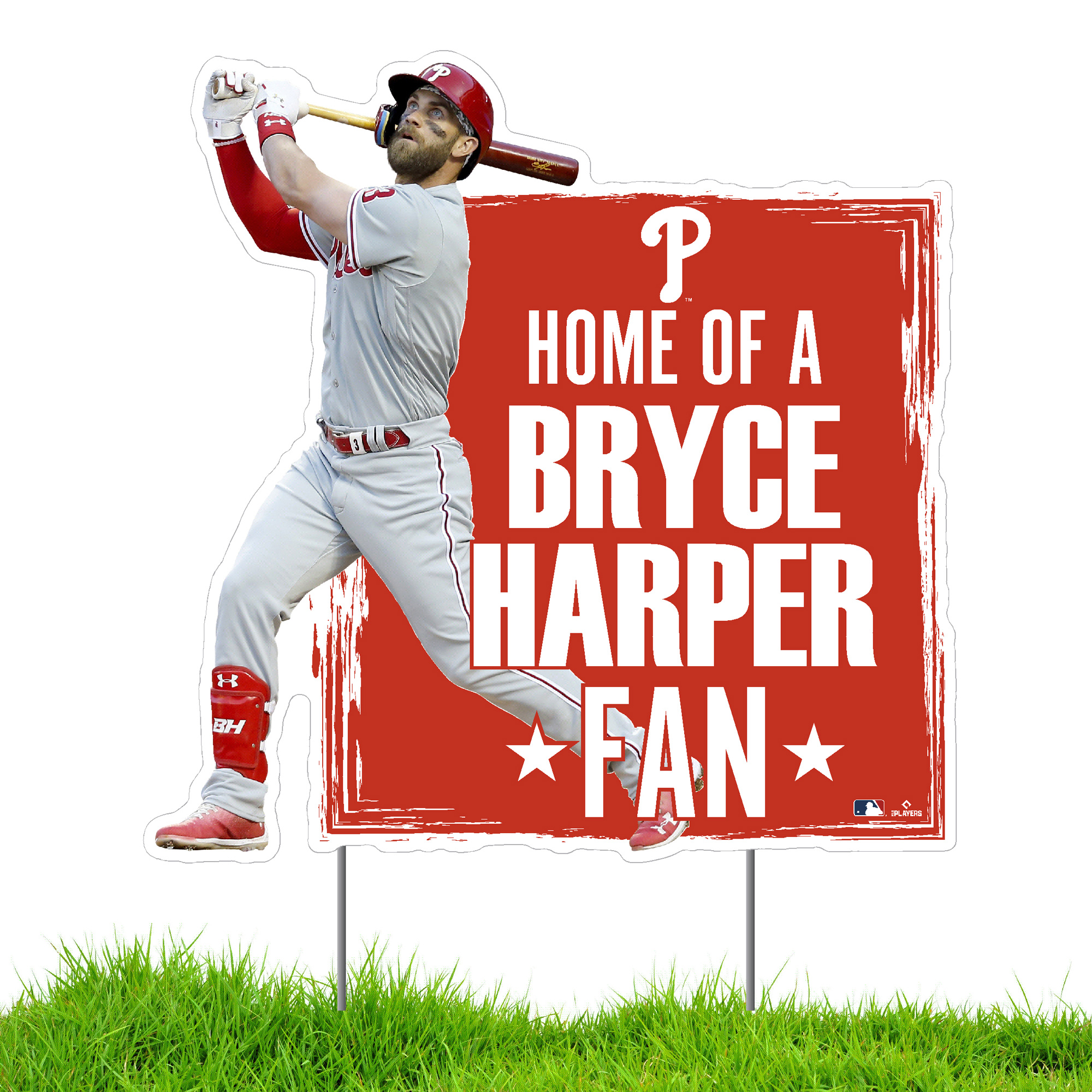 Bryce Harper Philadelphia Phillies 22" x 19" Player Lawn Sign