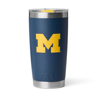 YETI Michigan Wolverines 20oz. Fandom Rambler Tumbler