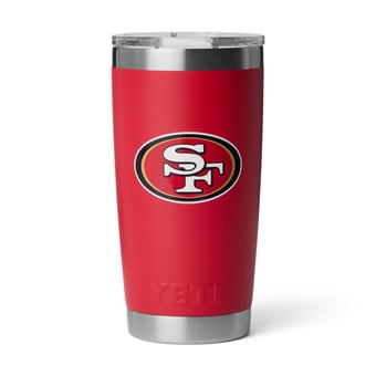 YETI San Francisco 49ers 20oz. Fandom Rambler Tumbler