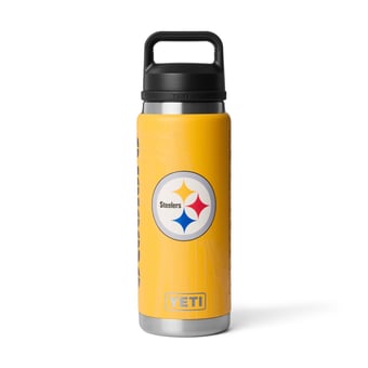 YETI Pittsburgh Steelers 26oz. Fandom Rambler Chug Water Bottle