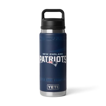 YETI New England Patriots 26oz. Fandom Rambler Chug Water Bottle