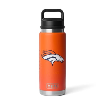 YETI Denver Broncos 26oz. Fandom Rambler Chug Water Bottle