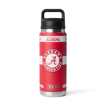 YETI Alabama Crimson Tide 26oz. Fandom Rambler Chug Water Bottle