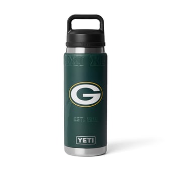 YETI Green Bay Packers 26oz. Fandom Rambler Chug Water Bottle