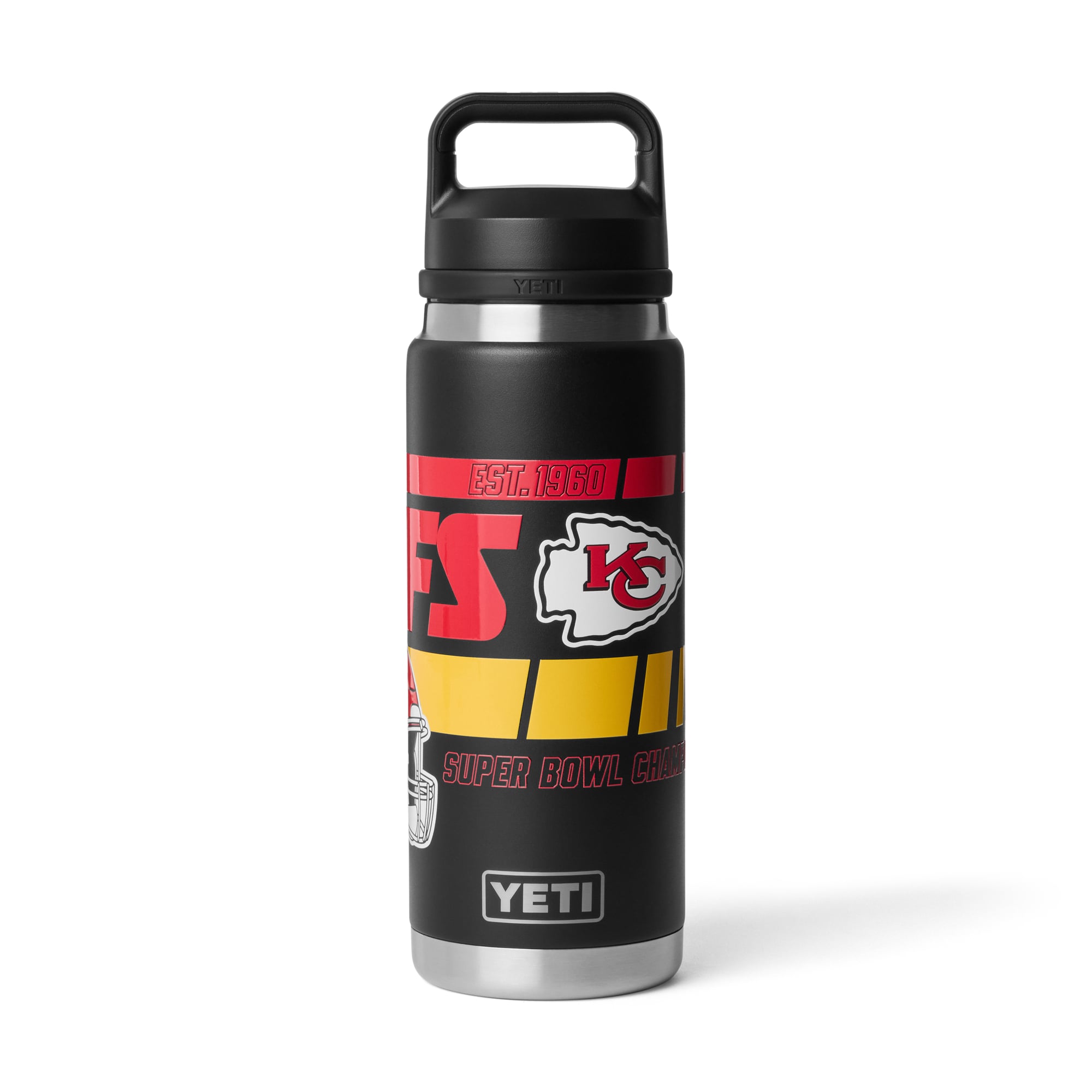 YETI Kansas City Chiefs 26oz. Fandom Rambler Chug Water Bottle