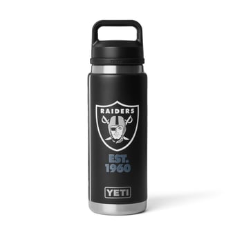 YETI Las Vegas Raiders 26oz. Fandom Rambler Chug Water Bottle