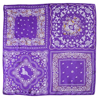 Smith & Quinn LSU Tigers Square Silk Scarf