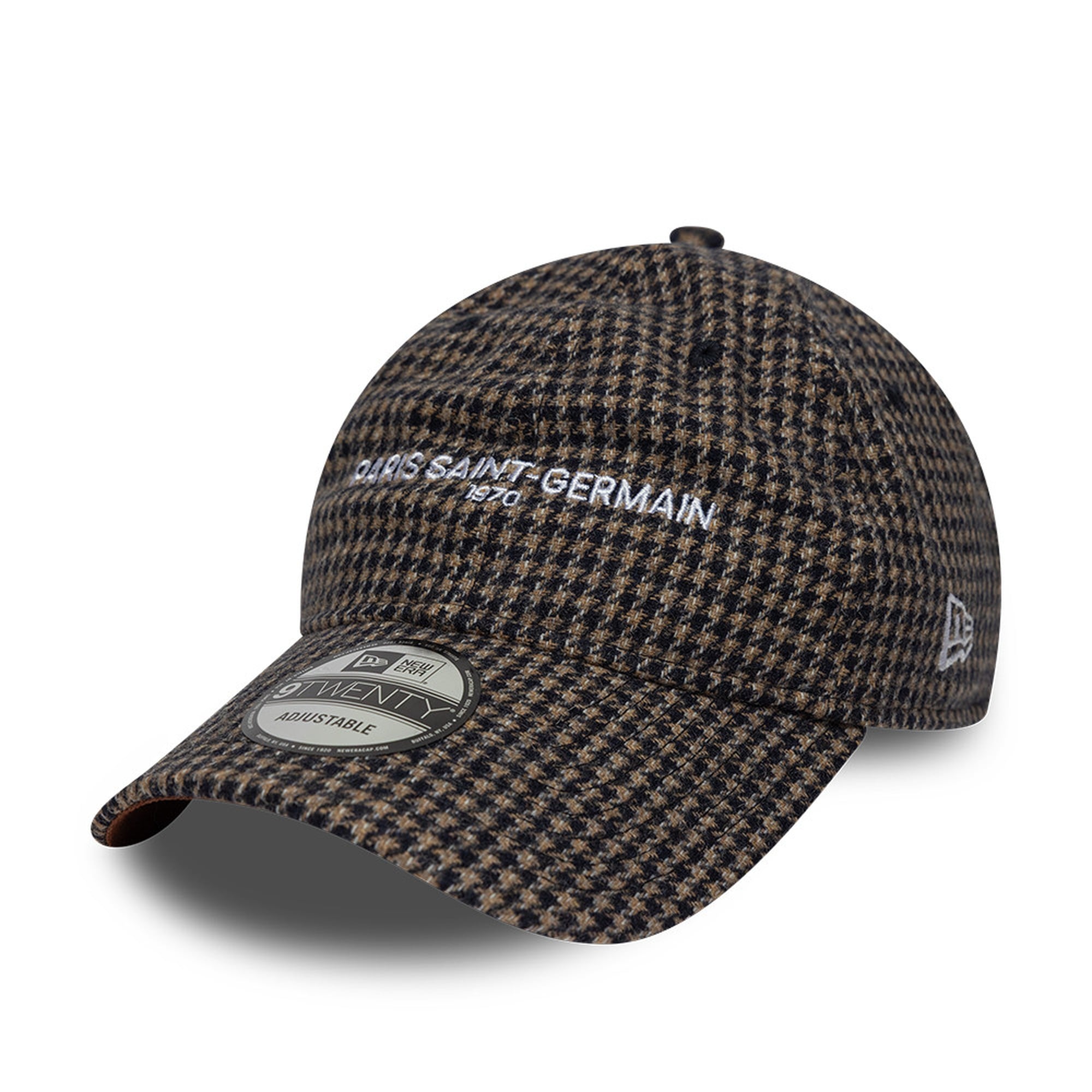 PSG New Era 9TWENTY Hahnentritt Cap - Braun