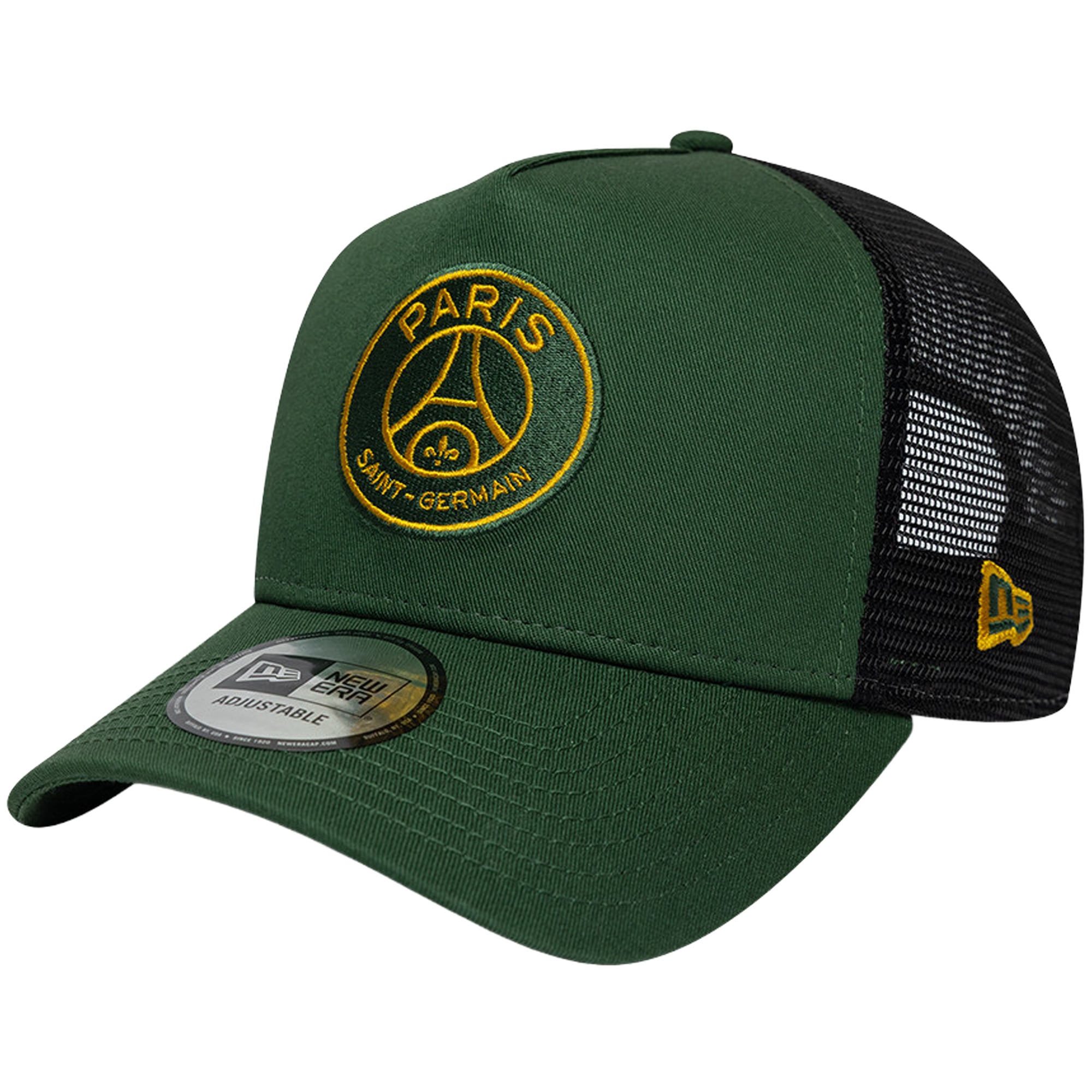 PSG New Era Trucker-Cap - Koriandergrün